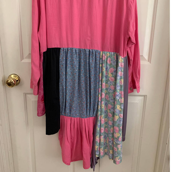 Handmade Upcycled Patchwork Top - Picture 2 of 7